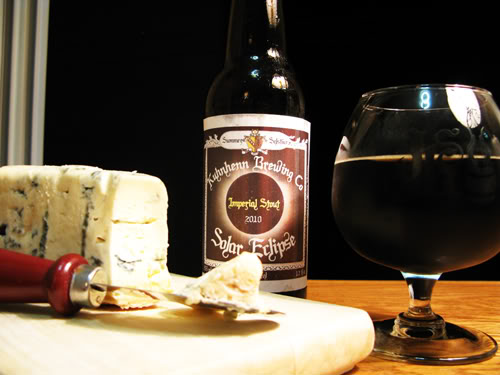 Maridaje y cata de cerveza Stout Porter con queso